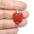 Dije Plata Resina Elefante Rojo 20 X 20 mm cod2475 - comprar online