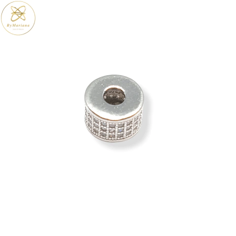 Dije Plata Dona con Cubic 2,2 grs cod2154
