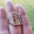 Anillo Plata Cuadrado Laberinto cod3409 - ByMariana
