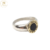 Anillo Plata Y Oro Bulgari con Onix cod1272