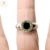 Anillo Plata Y Oro Bulgari con Onix cod1272