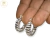 Aros Plata Inflada Argolla cod3913
