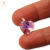 Dije Plata Swarovski Corazon Rosa - Light Rose - 14 mm cod3926