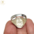 Anillo Plata Virgen Milagrosa Ovalado Tipo Sello cod3734 - ByMariana