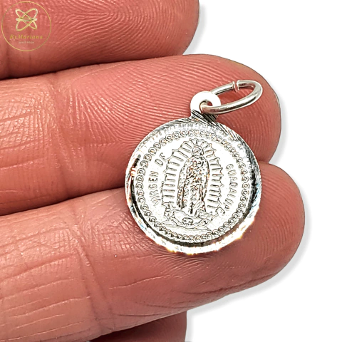 Dije Plata Virgen de Guadalupe cod3993
