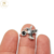 Anillo Plata Colibri con Cubic Negro cod4003