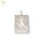 Dije Plata Futbol Diego Armando Maradona Calado cod4029