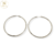 Aros Plata Argolla Cubanos Intermedio 60 mm cod4076 - comprar online