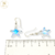 Aros Plata Swarovski Estrella de Mar Aurora Boreal cod4093 - ByMariana