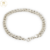 Pulsera Plata Groumet Inflada 6 mm cod4106