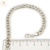 Pulsera Plata Groumet Inflada 6 mm cod4106