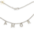 Cadena Plata Rolo con Palabra Amor X 45 cm cod4112