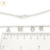 Cadena Plata Rolo con Palabra Amor X 45 cm cod4112