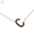 Cadena Plata Rolo con Letra C Chica 15 X 20 mm cod4117