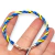 Pulsera Plata Hilo Seda Futbol Boca Juniors Deporte cod4260 en internet