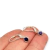 Aros Plata Susano Susanito Cubic Violeta Colgante con Brisura 5 mm cod4253 - ByMariana