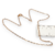 Cadena Acero Forcet Dorada Rose cod4332 - tienda online