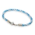 Pulsera Plata Hilo Seda Racing Club de Avellaneda cod4405 en internet