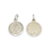 Dije Plata Medalla Virgen de Lujan 15 mm cod4385 - comprar online