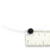 Cadena Tanza + Dije Swarovski Esfera Negro 10 mm cod4494 - tienda online