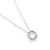 Cadena Plata + Dije Swarovski Aurora Boreal Argolla cod4496 - comprar online