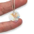 Cadena Plata + Dije Corazon Cristal Swarovski Shimmer 18 mm cod4509 - tienda online
