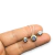 Conjunto Aros + Dije y Cadena Susano Plata y Oro con Cubic cod4523 - comprar online