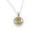 Cadena Plata Rollon + Dije Plata Y Oro Virgen Niña Nacar Comunion cod4528 - comprar online