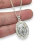 Cadena Plata + Dije Plata Medalla Milagrosa con Cubic Proteccion cod4529 en internet