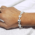 Pulsera Plata 925 Eslabon Gucci Hombre Mujer Nro 4 cod4547 - ByMariana