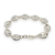 Pulsera Plata 925 Eslabon Gucci Hombre Mujer Nro 4 cod4547 en internet