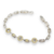 Pulsera Plata Y Oro Bulgari con Cubic cod4595 - comprar online