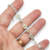 Pulsera Plata Y Oro Bulgari con Cubic cod4595 en internet