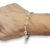 Pulsera Plata Y Oro Bulgari con Cubic cod4595 - tienda online