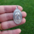 Dije Plata Medalla Virgen de Guadalupe cod4560 - ByMariana