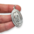 Dije Plata Medalla Virgen de Guadalupe cod4560 en internet