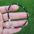 Pulsera Plata Piedras Naturales Agata 3 mm Negro con Bolitas cod4565 - ByMariana
