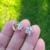 Aros Plata Argolla con Cubic Baguette cod4600 en internet