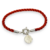 Pulsera Plata Hilo Seda con Dije Escapulario Marinero cod4561 - tienda online