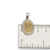 Dije Plata Y Oro Ovalado Medalla Milagrosa cod4604 - comprar online
