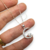 Cadena Plata 925 + Dije Plata Luna Corazon con Cubic cod4605 - tienda online