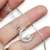 Cadena Plata 925 + Dije Plata Luna Corazon con Cubic cod4605 - comprar online