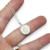 Imagen de Cadena Plata 925 + Dije Plata Virgen de Lujan cod4610