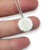 Cadena Plata 925 + Dije Plata Virgen de Lujan cod4610 - ByMariana