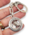 Llavero Plata 925 Caballo Equino con Relieve cod4611 en internet