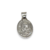 Dije Medalla Plata 925 San Benito con Relieve cod4616 - ByMariana