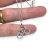 Cadena Plata + Dije Plata Bicicleta con Cubic Ciclista cod4146 en internet