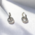 Aros Plata Argolla Circulo Micro Pave Pandora cod4609 - comprar online