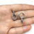 Imagen de Aros Plata Argolla Circulo Micro Pave Pandora cod4609