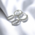 Aros Plata Argolla Colgante Gillette Micro Pave cod4601 - comprar online